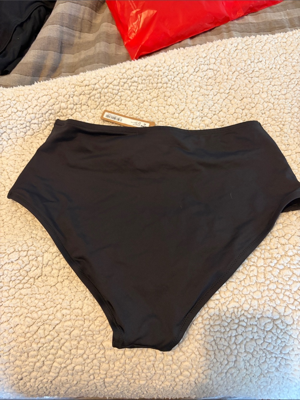 SKIMS Black High Waist Bikini Bottoms - Picture 3 of 5